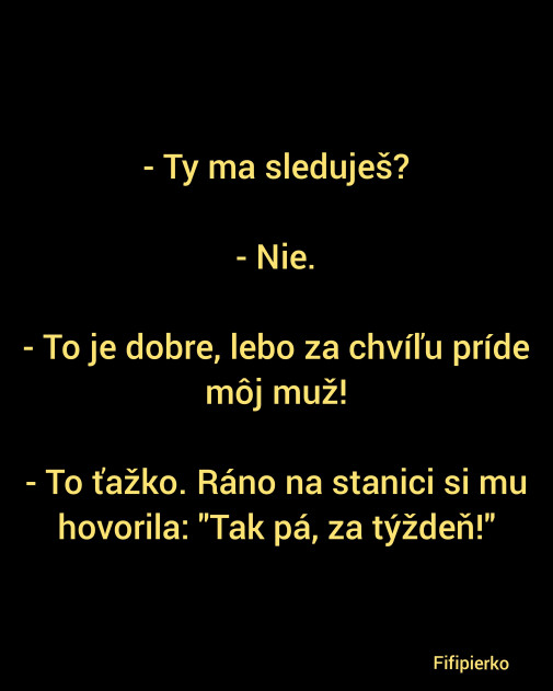 Nesleduje