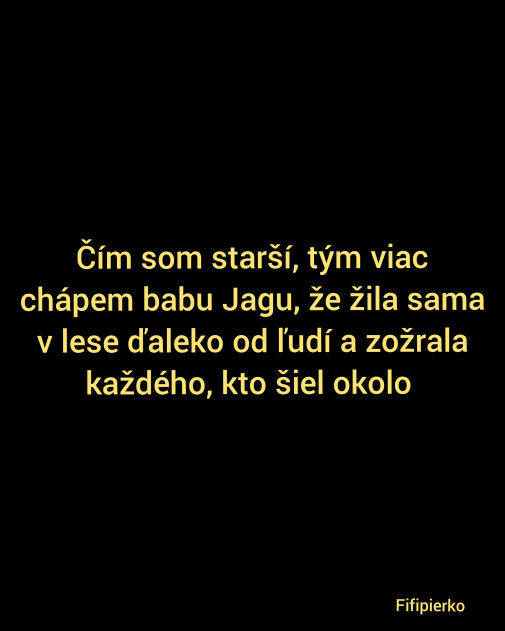 Konečne ju chápem