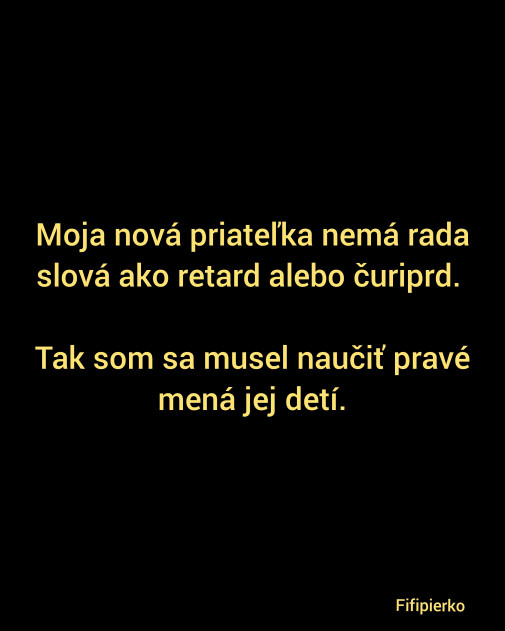 Nová priateľka