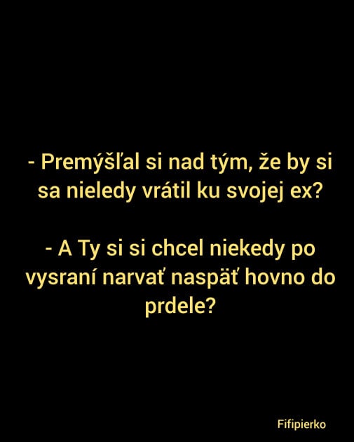 Návrat k ex