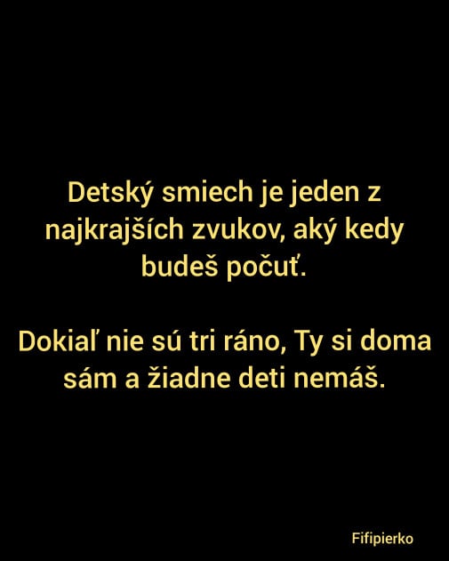 Detský smiech