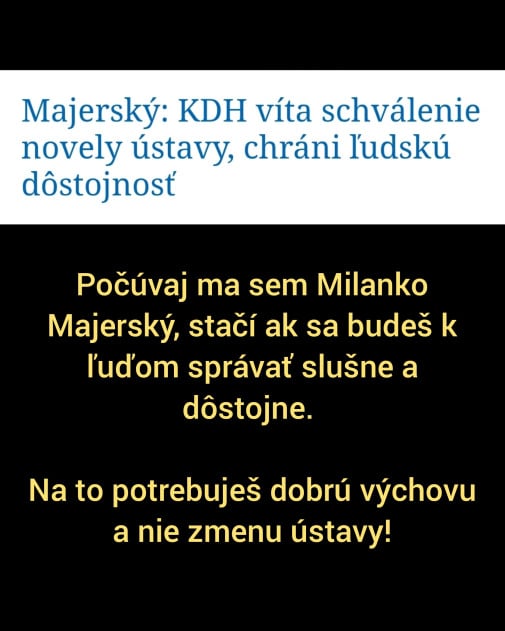 Milan a Ústava