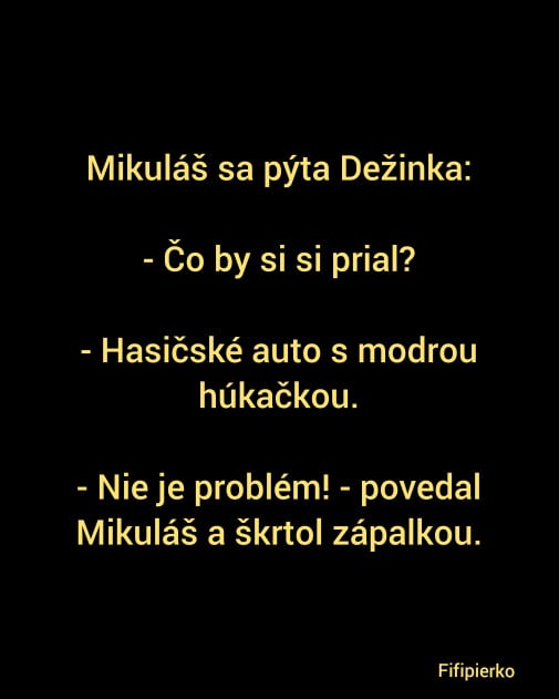 Jeden predčasný mikulášsky
