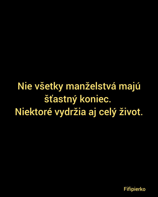 O manželstve
