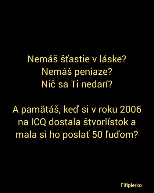 Máš smolu?