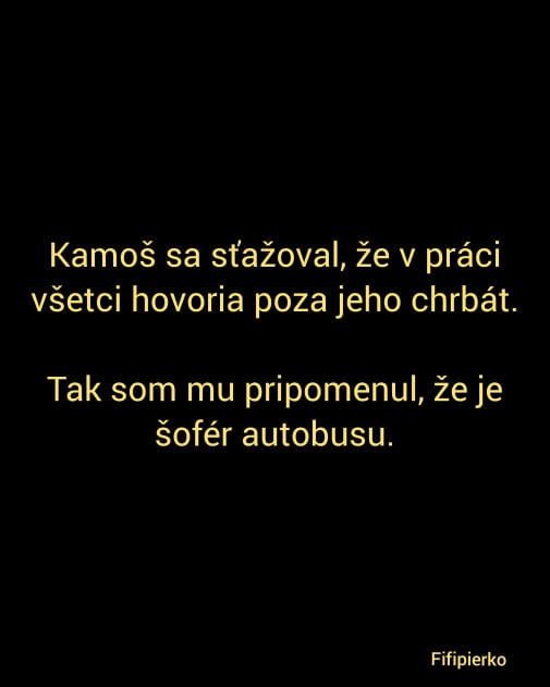 Poza chrbát