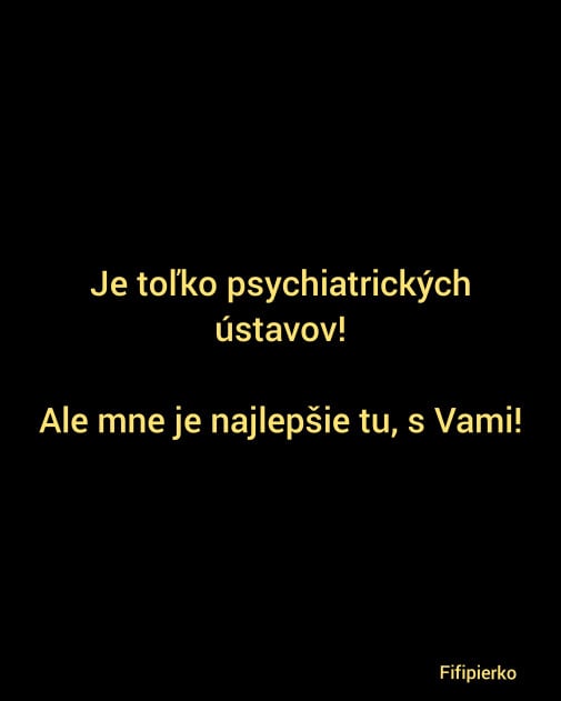 Najlepšie je s Vami