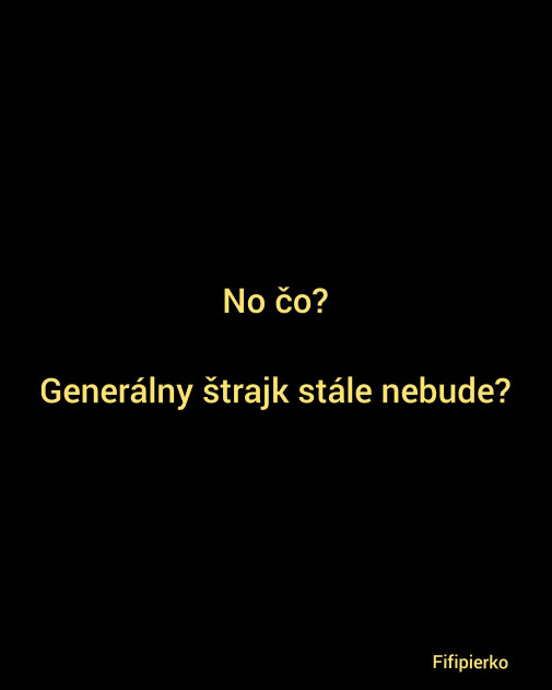 No čo?