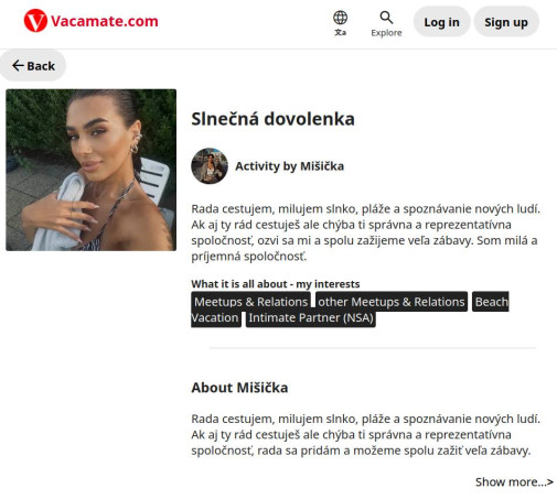 ruza pre dovolenkarku